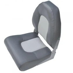 Сидіння Newstar High Back 75116GC складне сіро-темно-сіре з морського вінілового матеріалу 45х56х43 см Сидіння Newstar High Back 75116GC складне сіро-темно-сіре з морського вінілового матеріалу 45х56х43 см