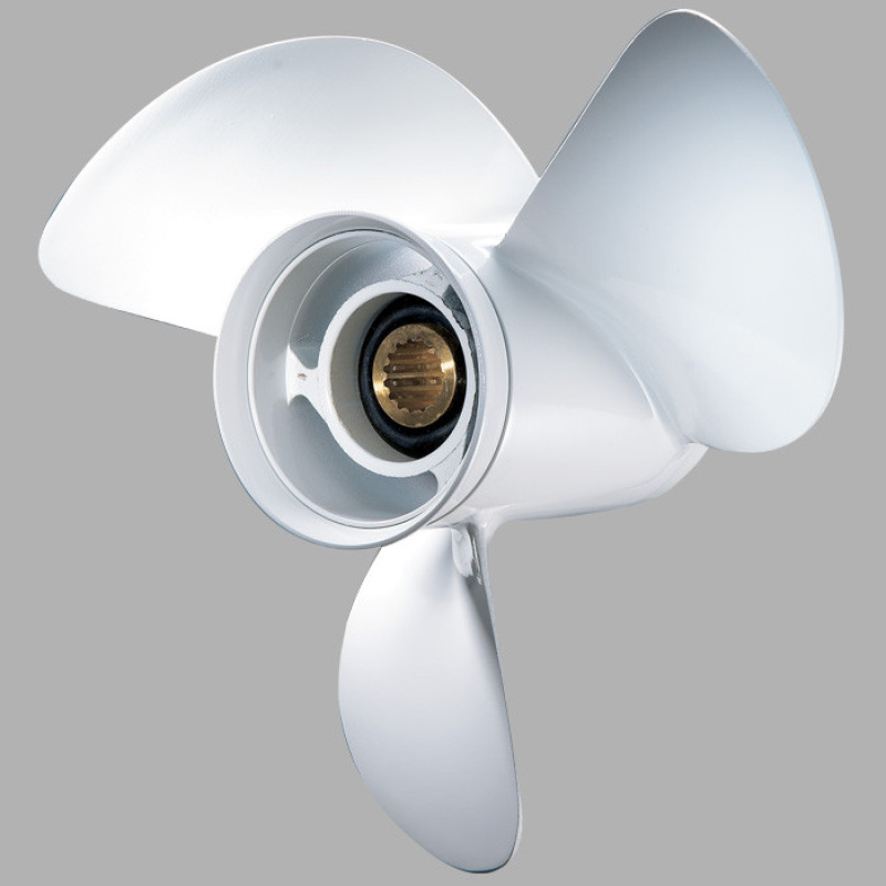 Гвинт для човнового мотора Yamaha 40-60 к.с. 10-5/8×12 6H5-45952-00-EL алюмінієвий Pana-Silver гарантія 5 років Тайвань