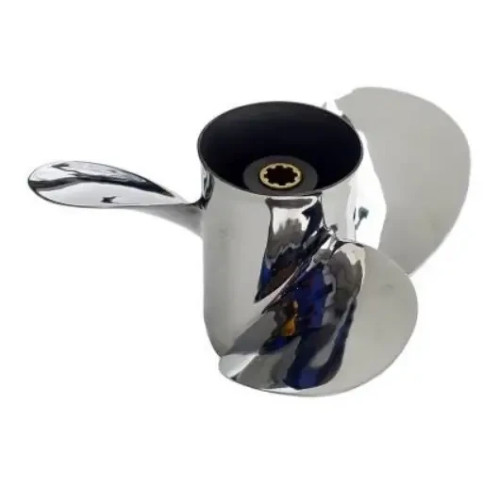 Гвинт для лодкового мотора Yamaha 40-50 HP 11-1/8 x 14-G нержавійка 3 лопасті Polaris 663-45945-02-EL