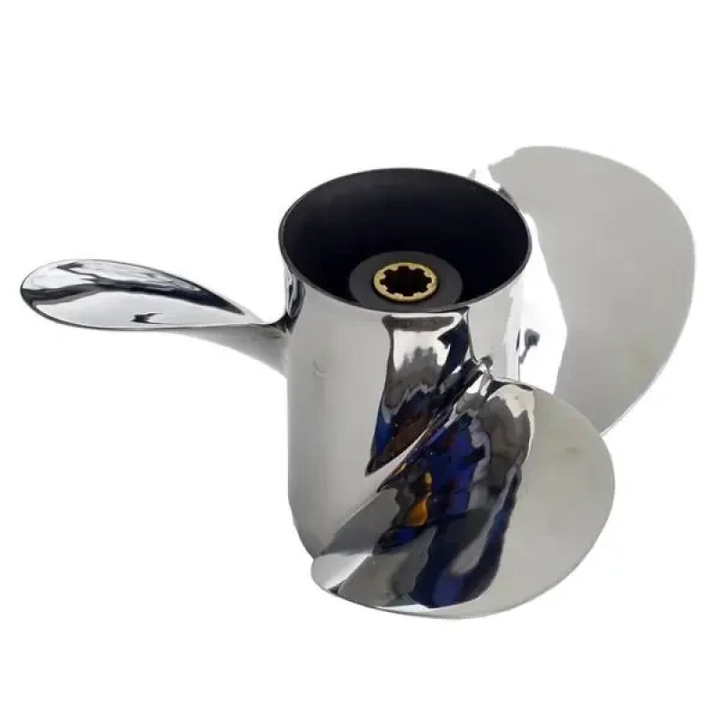 Гвинт для лодкового мотора Yamaha 40-60 HP нержавійка 11-1/8x13-G 3 лопаті 663-45945-02-EL Polaris