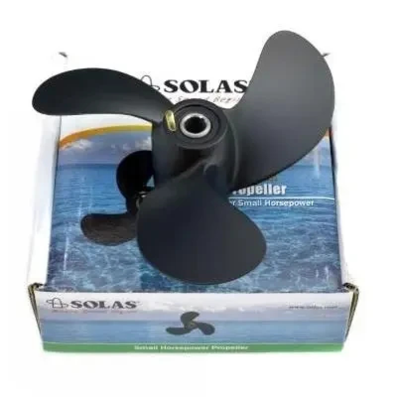 Гвинт для човнового мотора Amita Solas Mercury/Tohatsu/Parsun 3 7.8x7 алюмінієвий 5011-078-07 для 4-6 к.с.