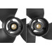 Гвинт човнового мотора Mercury/Tohatsu/Parsun 3 8.5x8 5011-085-08 T8 алюмінієвий для моторів 4-9.8 к.с.