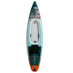 Надувний SUP-каяк Aqua Marina Cascade 11.2 Hybrid BT-24CAP 340 см 11.3 кг для спокійної води з сидінням і насосом Надувний SUP-каяк Aqua Marina Cascade 11.2 Hybrid BT-24CAP 340 см 11.3 кг для спокійної води з сидінням і насосом