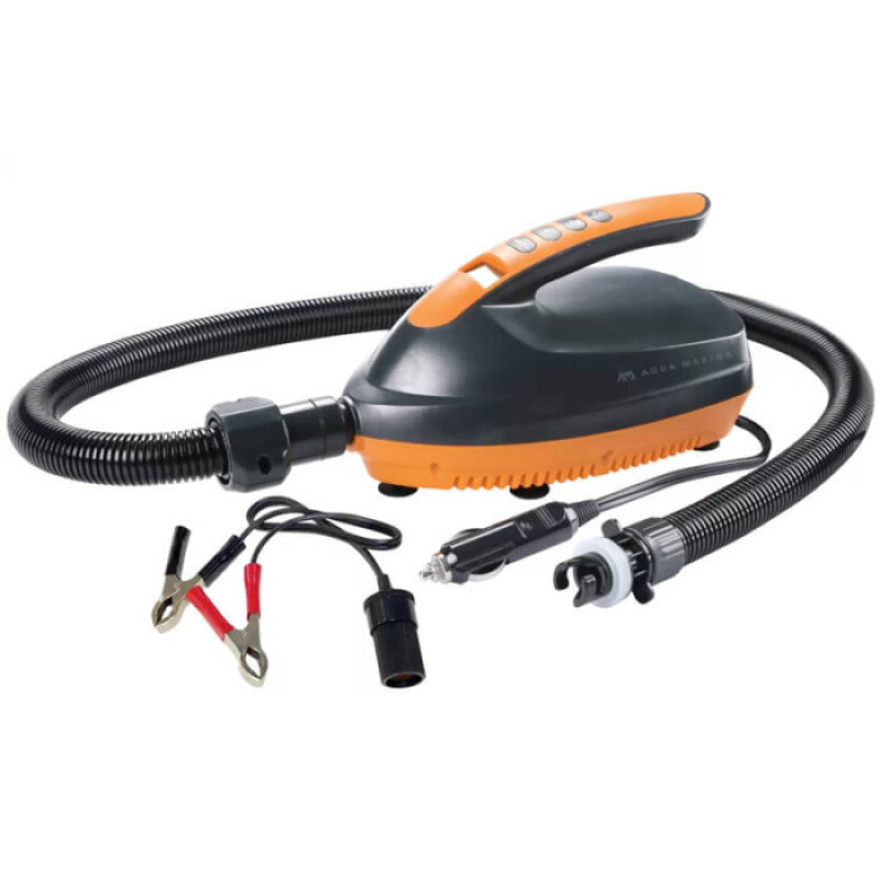 Насос EP-T16 12V електричний 16PSI потужність 110W LCD екран продуктивність 70 л/хв для човнів та сап-досок
