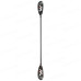 Весло карбонове KP-3 Carbon Kayak Paddle 230 см 4 секції 1100 г з T-образною ручкою та 100% карбоном