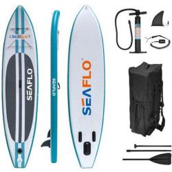 Надувна Sup дошка SeaFlo 11 SF-IS002S-11 335x76 см протиковзкий килимок для початківців та досвідчених райдерів Надувна Sup дошка SeaFlo 11 SF-IS002S-11 335x76 см протиковзкий килимок для початківців та досвідчених райдерів
