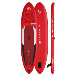 Надувна SUP дошка Aqua Marina Monster 12 BT-21MOP 12'0'' 33 дюйма об'єм 170 л для гонок і подорожей Надувна SUP дошка Aqua Marina Monster 12 BT-21MOP 12'0'' 33 дюйма об'єм 170 л для гонок і подорожей