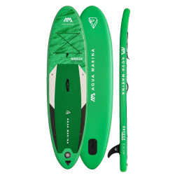 Надувна SUP дошка Aqua Marina Breeze 9.1 (BT-21BRP) 300 см ширина 76 см вага 7.9 кг максимальна вага 100 кг Надувна SUP дошка Aqua Marina Breeze 9.1 (BT-21BRP) 300 см ширина 76 см вага 7.9 кг максимальна вага 100 кг
