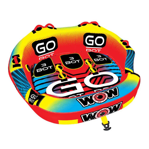 Буксируваний атракцион плюшка WOW Go Bot 18-1050 для 3 человек с високими сиденьями и безопасной спинкой