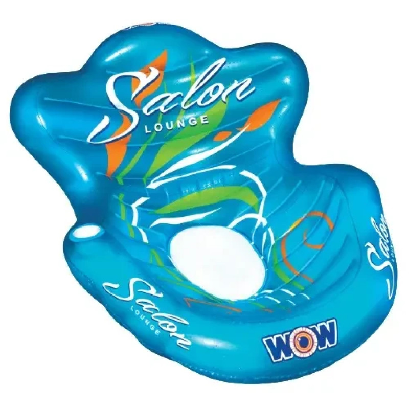 Надувне лаундж кресло WOW Salon Louge 1P 14-2050 для басейну і моря 1 місце вантажопідйомність 99 кг нове