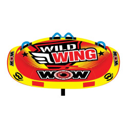 Буксируемий атракціон плюшка WOW Wild Wing 2P Towable 2 місця U-образний дизайн вантажопідйомність 154 кг Буксируемий атракціон плюшка WOW Wild Wing 2P Towable 2 місця U-образний дизайн вантажопідйомність 154 кг