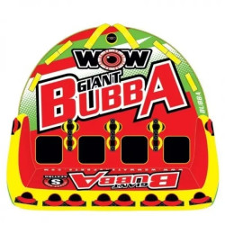 Буксируемий атракціон плюшка WOW Giant Bubba 4P 17-1070 для 4 осіб з високими спинками плоске дно Буксируемий атракціон плюшка WOW Giant Bubba 4P 17-1070 для 4 осіб з високими спинками плоске дно
