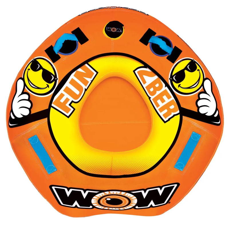 Буксируемий атракціон плюшка WOW 2Ber Towable Kit 1Р 137 см комплект насос і трос 20 м для 1 особи