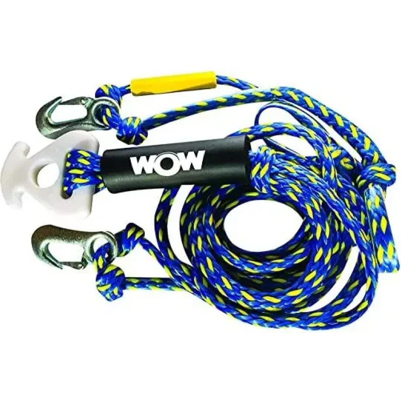 Буксир WOW Tow Harness 4K Y-Connector на 3 особи з системою EZ connect для катера та гідроцикла 19-5060