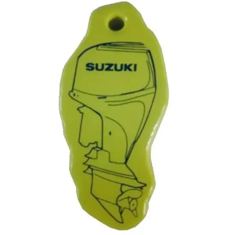 Плаваючий брелок Suzuki 35.824.06 салатовий новий для захисту ключів від потоплення