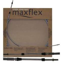 Трос газ/реверс Pretech 11 FT 3.35 м нержавейка Maxflex Pinnacle 63011 для моторов Yamaha Suzuki Honda Трос газ/реверс Pretech 11 FT 3.35 м нержавейка Maxflex Pinnacle 63011 для моторов Yamaha Suzuki Honda