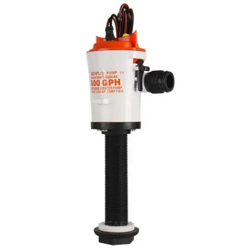 Аератор Seaflo SFBP1-G800-04 насос 800 галонів/год (38 л/хв) для аерації улову в човні та катері