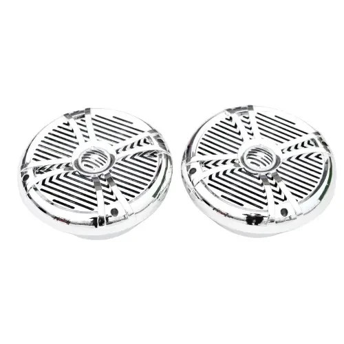 Морські динаміки DBS 8013C-LED 180Вт з хромованою LED підсвіткою 200мм для човна і катера