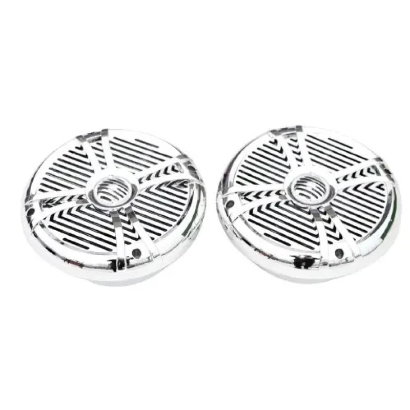 Морські динаміки DBS 8013C-LED 180Вт з хромованою LED підсвіткою 200мм для човна і катера