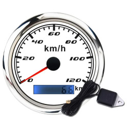 Спідометр I Gauge WPSP270-GPS-120W судновий новий діаметр 52 мм висока точність вимірювань Спідометр I Gauge WPSP270-GPS-120W судновий новий діаметр 52 мм висока точність вимірювань