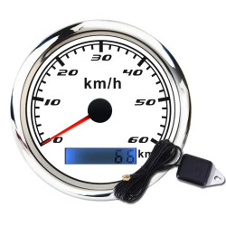 Спідометр I Gauge WPSP270-GPS-60W новий для човна та катера діаметр 52 мм висока точність вимірювань Спідометр I Gauge WPSP270-GPS-60W новий для човна та катера діаметр 52 мм висока точність вимірювань