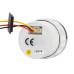 Вольтметр I Gauge WKVOW-DGB1060 цифровий чорний дисплей LED підсвітка червоний хромована рамка 52 мм