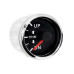 Указатель трима I Gauge WKTR-90BL аналоговий чорний 52 мм нержавіюча сталь 12/24В LED підсвітка