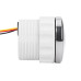 Вольтметр I Gauge WKVOW-90B816 судновий чорний 52 мм з білою LED підсвіткою і хромованою рамкою SS316