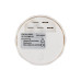 Лічильник мотогодин ECMS CLH2-WS-HS 52 мм білий 801-00055 цифровий 12V з червоною підсвіткою і хромованою рамкою