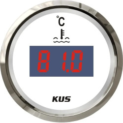 Датчик температури Wema Kus KY24100 білий цифровий 52 мм новий надійний простий в установці Датчик температури Wema Kus KY24100 білий цифровий 52 мм новий надійний простий в установці