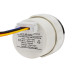 Датчик рівня пального Wema Kus CEFR-WS-4-20 цифровий білий 12V діаметр 53 мм хромований дисплей