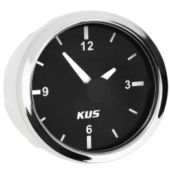 Годинники Wema Kus KY09000 аналогові чорні 52 мм червоне підсвічування хромована рамка нові 12 місяців гарантії Годинники Wema Kus KY09000 аналогові чорні 52 мм червоне підсвічування хромована рамка нові 12 місяців гарантії