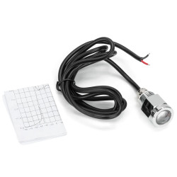 Підводне освітлення VIRES 00296-BU 1X3W хромована латунь IP68 10-30V 1.5 м синє світло для катера та човна Підводне освітлення VIRES 00296-BU 1X3W хромована латунь IP68 10-30V 1.5 м синє світло для катера та човна