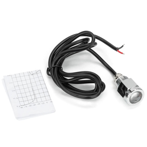 Підводне освітлення VIRES 00296-BU 1X3W хромована латунь IP68 10-30V 1.5 м синє світло для катера та човна