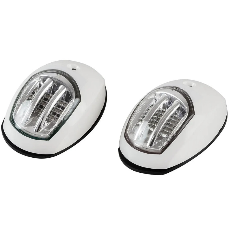 Навигаційні вогні Easterner C91106PW-B LED білий корпус нові для човнів і катерів з довгим терміном служби