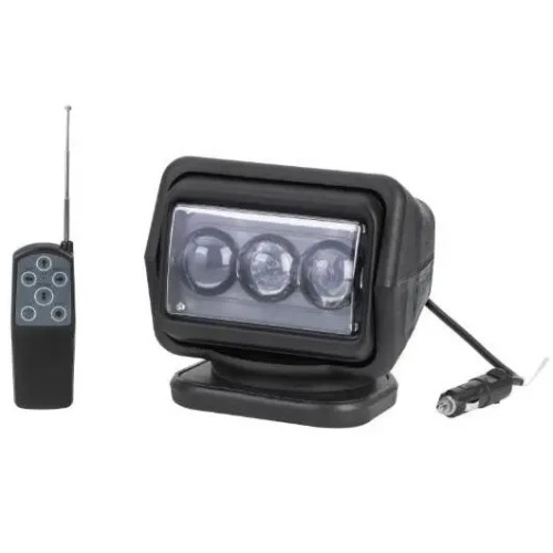 Прожектор AUTOLAMP CH015B-LED-60W 4800 лм 60 Вт 12 V чорний з пультом ДУ та вологозахищеним корпусом