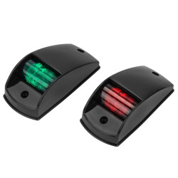 Навигаційні вогні Easterner C91001LED чорний корпус 12 В 5 Вт LED бортові червоний зелений Навигаційні вогні Easterner C91001LED чорний корпус 12 В 5 Вт LED бортові червоний зелений