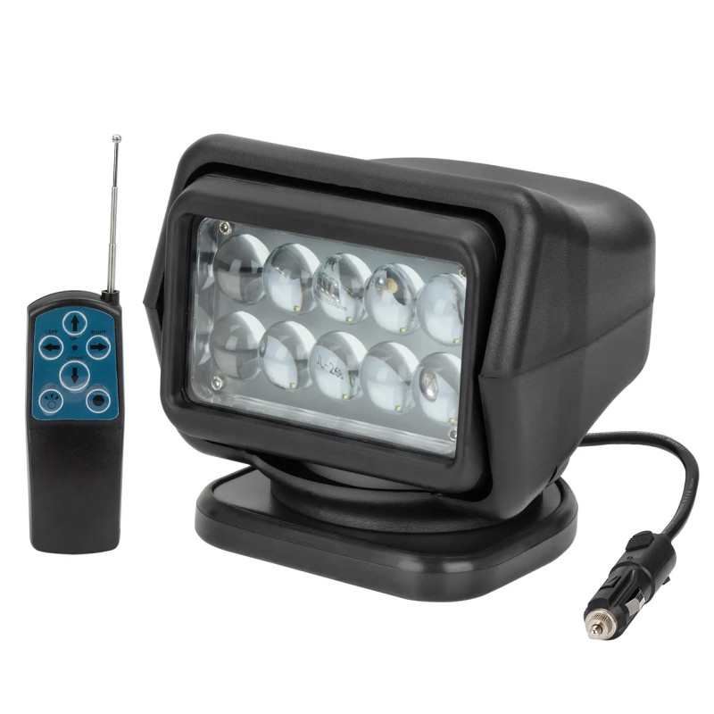 Пошуковий ліхтар Lunsun Led524B 4500LM 10×5 Вт з пультом ДУ для полювання та риболовлі