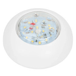 Світильник AAA LED 00165-WH судновий білий вологозахищений 5 ламп 1.15 Вт 12В холодне світло 5500-6300K Світильник AAA LED 00165-WH судновий білий вологозахищений 5 ламп 1.15 Вт 12В холодне світло 5500-6300K