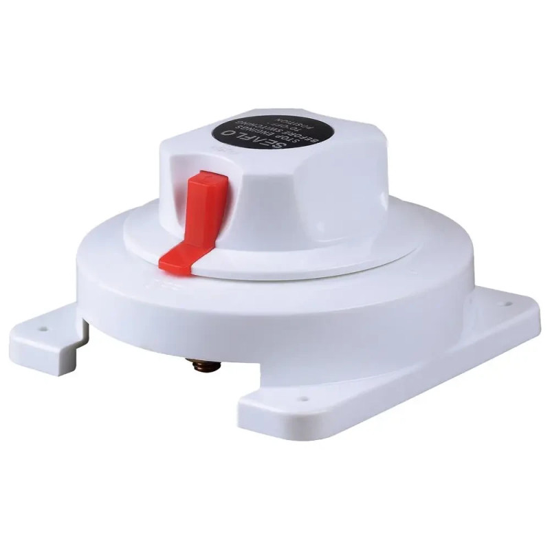 Вимикач маси Seaflo SFCBS-175-402 1250 Amps три клеми пластиковий UV-захист для човна та катера