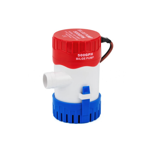 Помпа Fuan 500 GPH A01-105001 12V продуктивність 32 л/хв ABS пластик для відкачування води з човна та катера