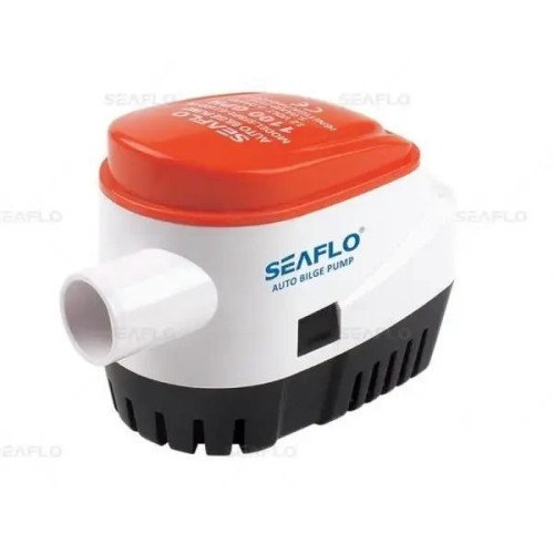 Помпа трюмна Seaflo SFBP1-G1100-06 автоматична 12V 72Вт 6A пропускна здатність 72 л/хв висота підйому 3.7 м
