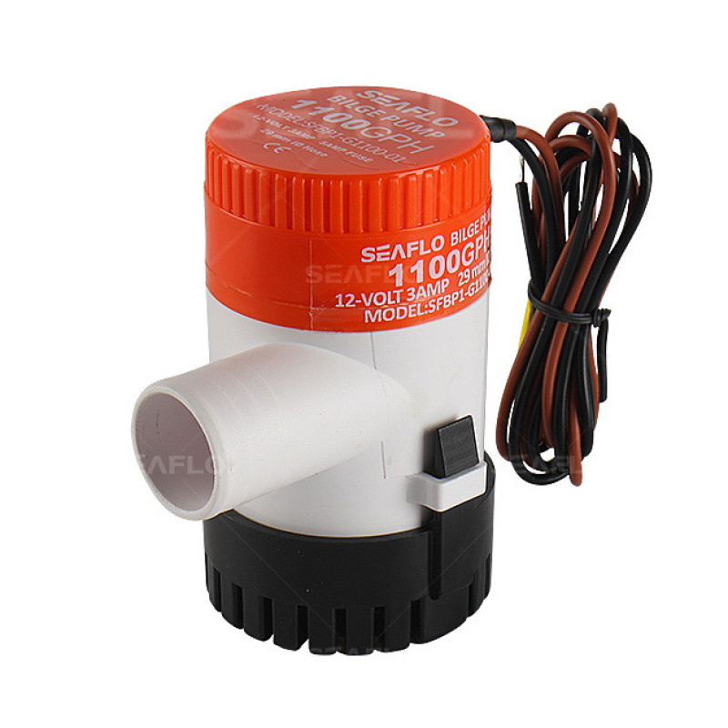 Помпа SEAFLO SFBP1-G1100-01 12V потужність 60Вт пропускна здатність 70 л/хв висота підйому 4.5 м