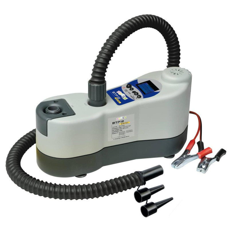 Насос Bravo BTP12 Digital 12V 450 л/хв 14.5psi електричний двоступеневий з автоматичною зупинкою та монітором