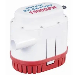 Помпа WWC 1500GPH автоматична 12V WW-1500A потужність 96 Вт висота підйому 4 м продуктивність 94 л/хв