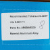 Гвинт TOHATSU/MERCURY B 346-64102-5 алюмінієвий 3X9.9X11 новий легкий для моторів Parsun