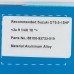 Гвинт SUZUKI A 58100-93733-019 алюмінієвий 3X9 1/4X10 новий для човнових моторів легкість та міцність
