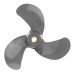 Гвинт для човнового мотора HONDA 4-6HP58130-ZV1-841ZB алюмінієвий 3-7/8″X7″ новий для моторів до 6 к.с.