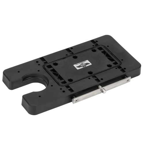Швидкознімна платформа Haswing PJ-59929 чорна для носового кріплення електромоторів композитний пластик нержавіюча сталь