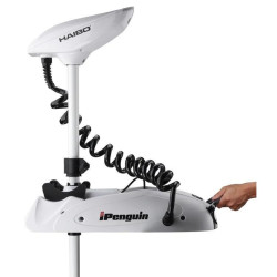 Лодковий електромотор Haibo P65 GPS 65lbs 420Вт 12В 1650об/хв для алюмінієвої лодки та катера Лодковий електромотор Haibo P65 GPS 65lbs 420Вт 12В 1650об/хв для алюмінієвої лодки та катера